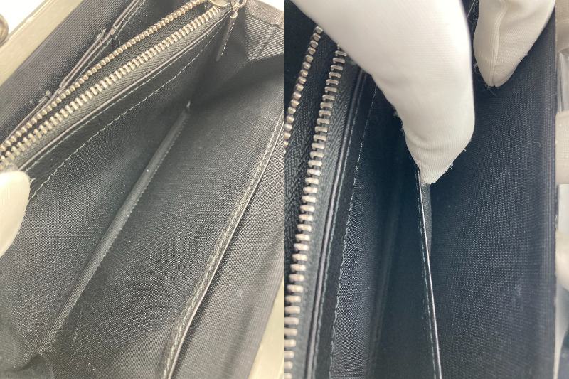 ANTEPRIMA アンテプリマ レザー ガマ口 花柄 クラッチバッグ 中古 4