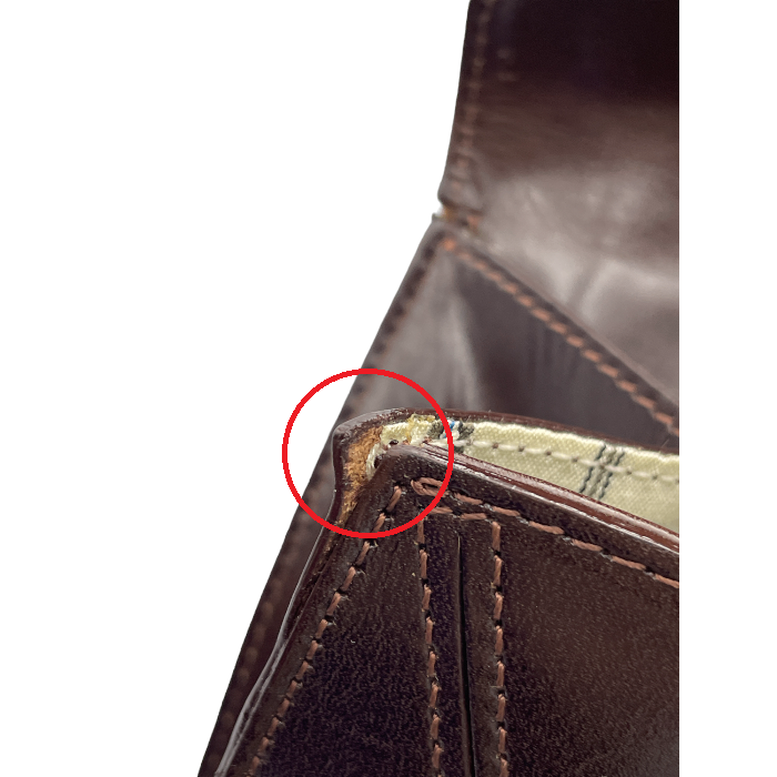 B.stuff ビースタッフ レザー ハンド バッグ 中古 4