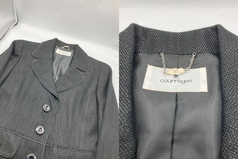 Courreges クレージュ セットアップ セレモニースーツ サイズ40 中古 D4