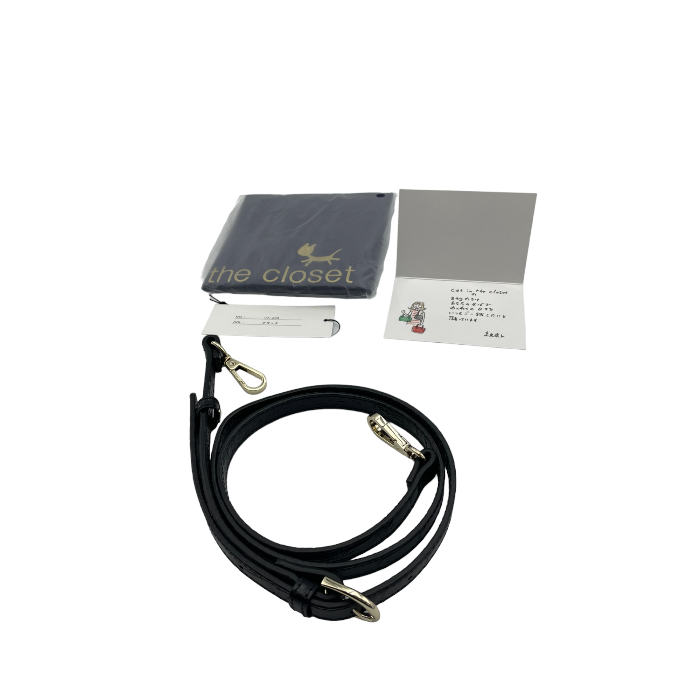 cat in the closet キャットインザクローゼット レザー クロコ型押し 2WAY バッグ 中古 4