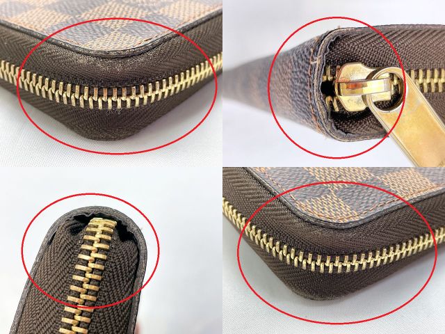 LOUIS VUITTON ダミエ ジッピー オーガナイザー N60003 中古 1