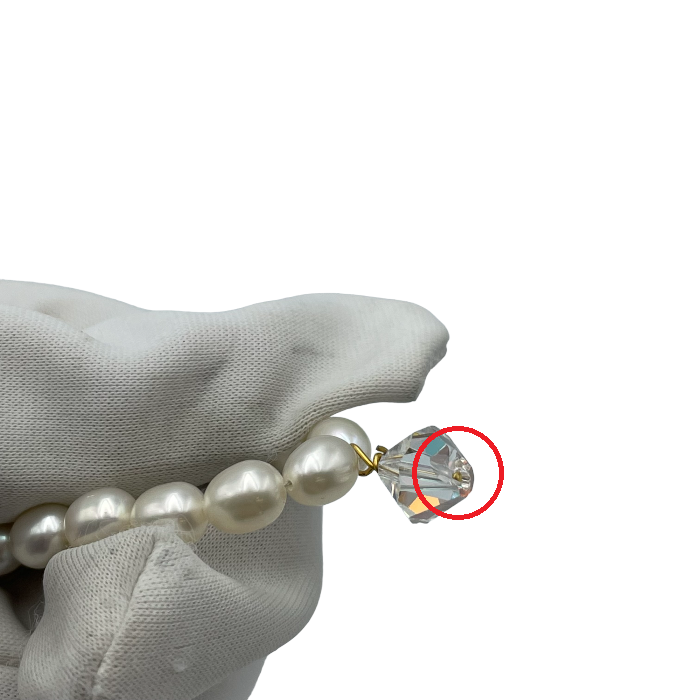 シルバー925 淡水パール ネックレス 中古 4