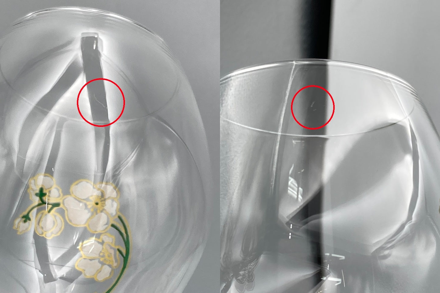 ペリエ・ジュエ・ベル・エポック LEHMANN レーマン アネモネフルート シャンパングラス 6客 中古 D4