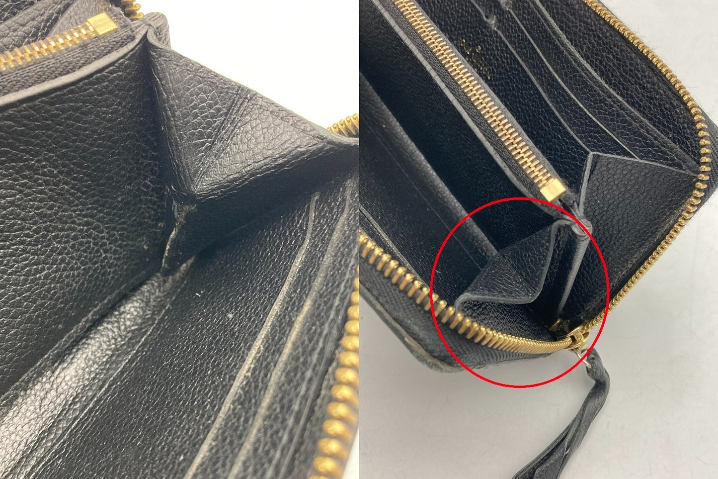 LOUIS VUITTON ルイヴィトン モノグラム アンプラント ポルトフォイユ・クレマンス 長財布 M60171 中古 D4