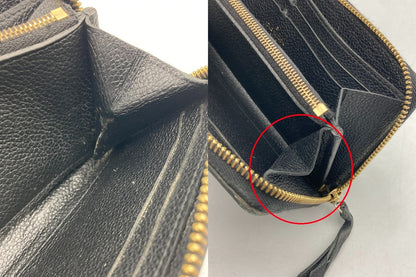 LOUIS VUITTON ルイヴィトン モノグラム アンプラント ポルトフォイユ・クレマンス 長財布 M60171 中古 D4