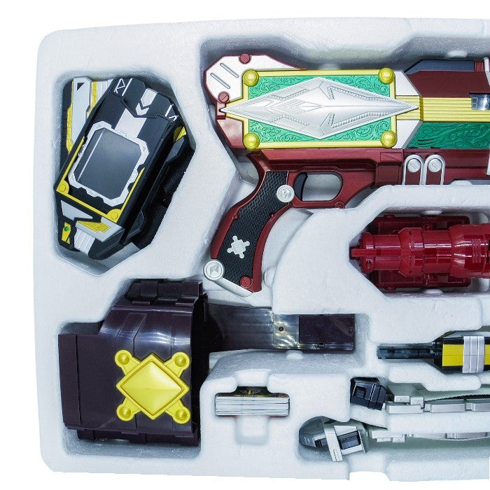 BANDAI CSMギャレンバックル＆ラウズアブゾーバー＆ギャレンラウザー COMPLETE CELECTION MODIFICATION 仮面ライダー剣 中古 a1