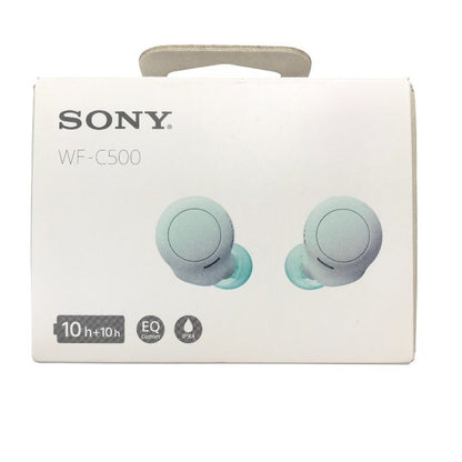 ソニー ワイヤレスイヤホン 完全ワイヤレス アイスグリーン WF-C500 GZ 中古 Y1