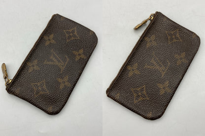 LOUIS VUITTON ルイヴィトン モノグラム ポシェット・クレ コインケース キーケース M62650 中古 D4