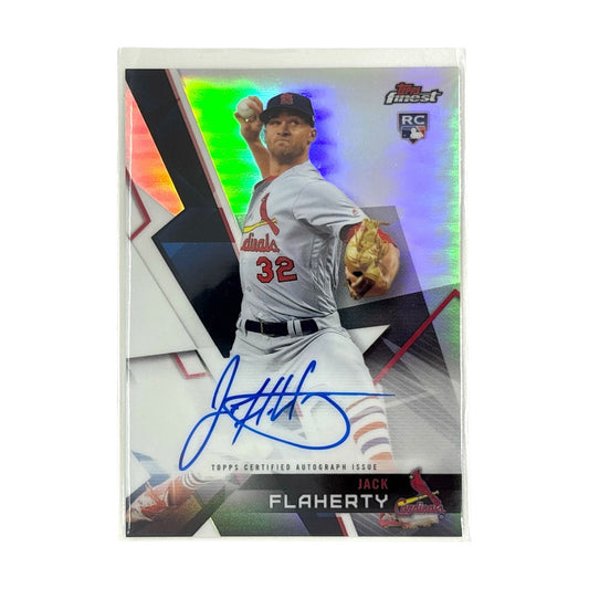 TOPPS MLBカード FINEST JACK FLAHERTY ST. LOUIS CARDINALS #FA-JF 中古 IT1