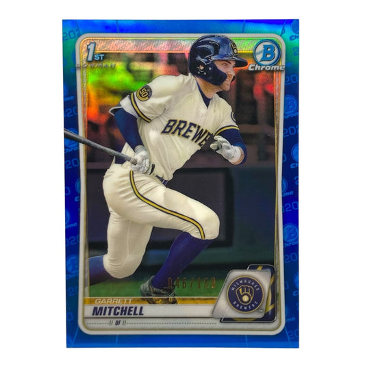 TOPPS MLBカード BOWMAN CHROME GARRETT MITCHELL BREWERS 046/150 #BD-118 中古 IT2