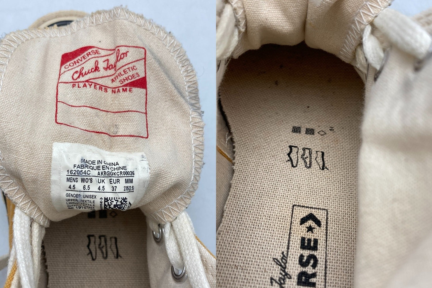 CONVERSE コンバース チャックテイラー CT70 サンフラワー ハイカット スニーカー サイズ23.5cm 中古 D4