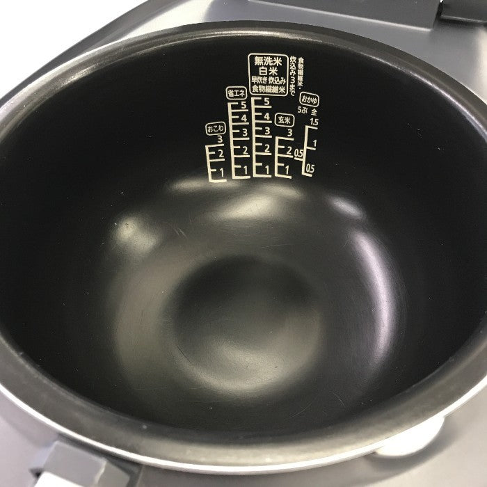 アイリスオーヤマ 炊飯器 5.5合 IH 50銘柄炊き 極厚火釜 アッシュ RC-IL50-HA 中古 Y1