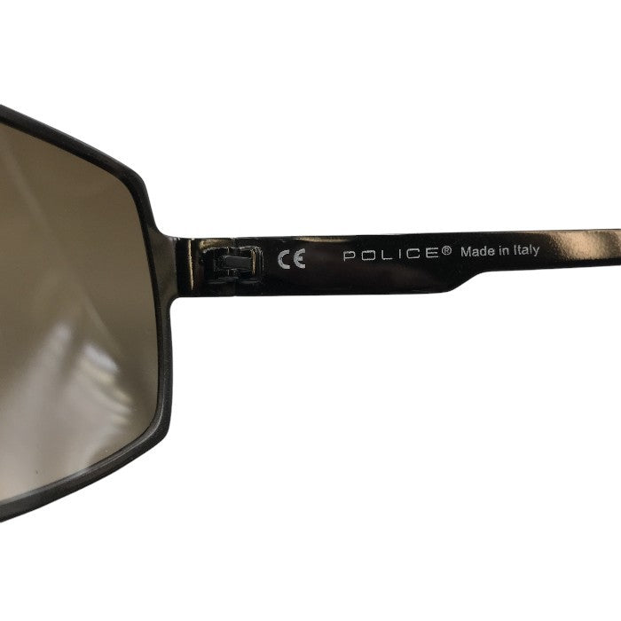 POLICE ポリス サングラス メンズ EXILE ATSUSHIモデル フルリム メタルフレーム ブラウン/ブラウングラデーション S8450G-0K05 中古 T1