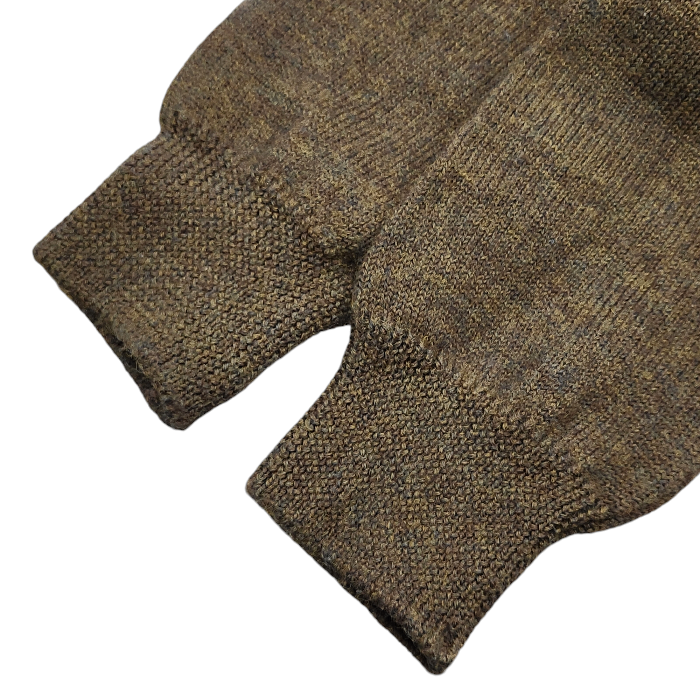 PEARLY GATES パーリーゲイツ ニット パーカー レディース 秋冬 ウール フード セーター サイドジップ ブラウン 1サイズ 055-270120 中古 T1