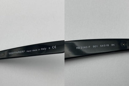 RayBan WAYFARER レイバン ウェイファーラー サングラス RB2140-F 901 サイズ54 中古 D4
