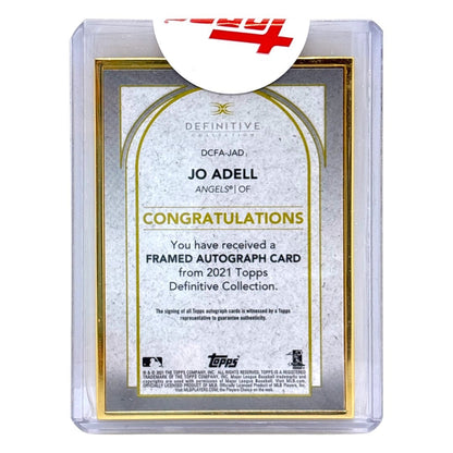 未開封品 TOPPS MLBカード DEFINITIVE COLLECTION JO ADELL ANGELS /10 #DCFA-JAD 中古 IT1