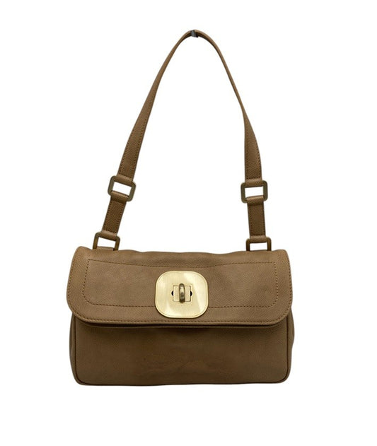 LONGCHAMP ロンシャン レザー ターンロック ショルダーバッグ 中古 D4