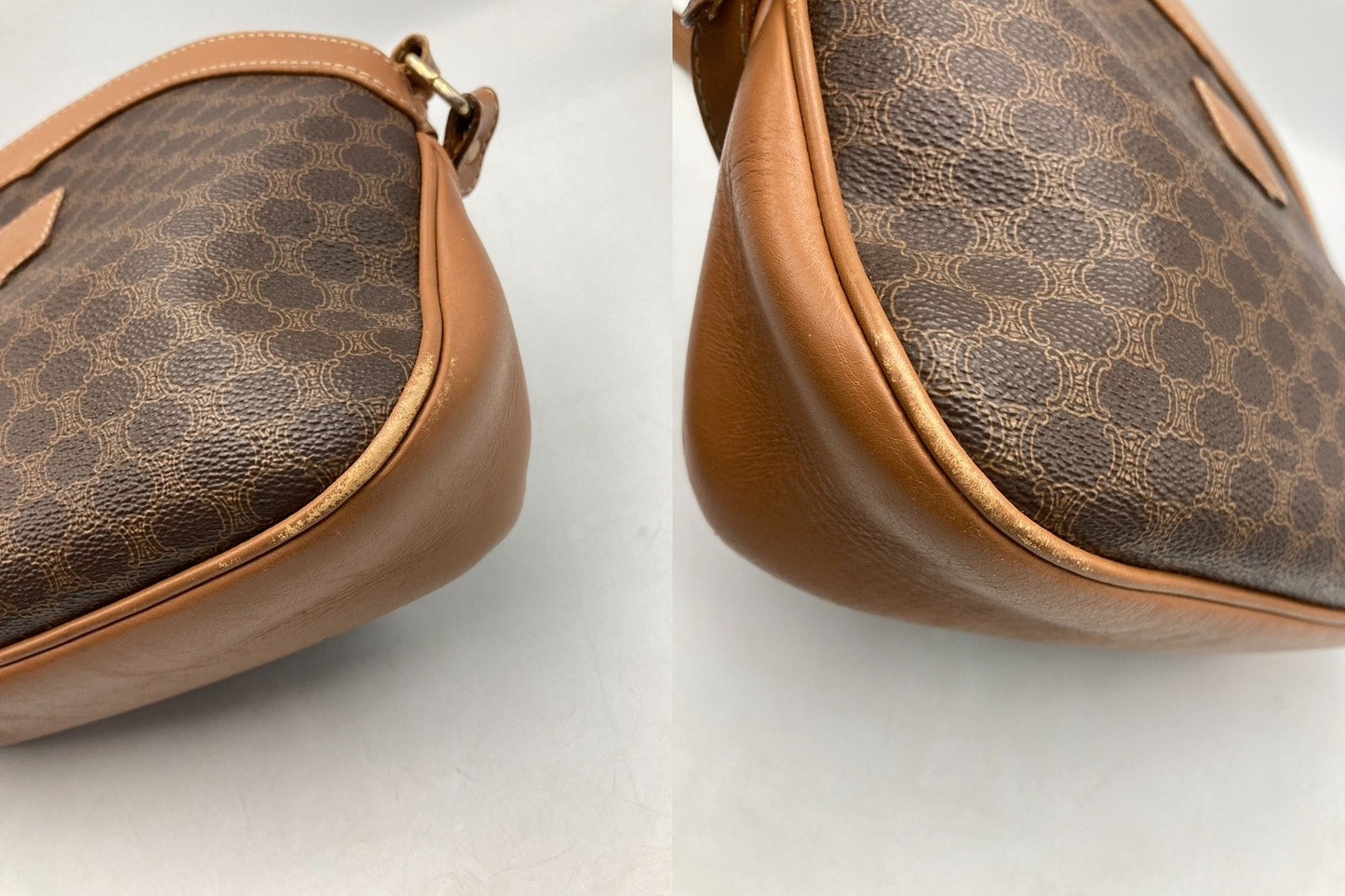 CELINE セリーヌ マカダム ショルダーバッグ 中古 D4
