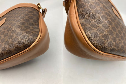 CELINE セリーヌ マカダム ショルダーバッグ 中古 D4