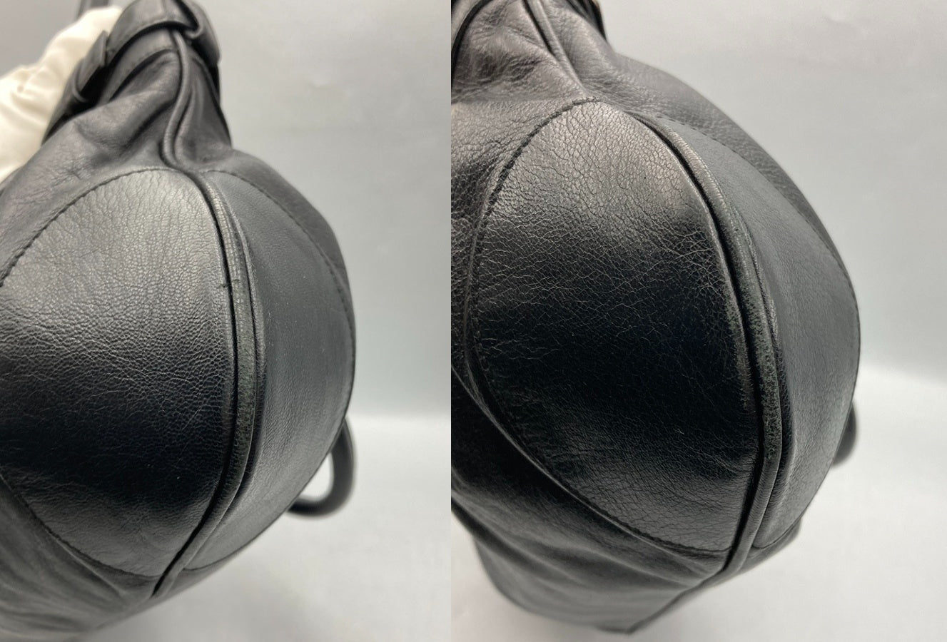 Salvatore Ferragamo サルヴァトーレフェラガモ ガンチーニ マリッサ ハンドバッグ ブラック BW-21 中古 D4