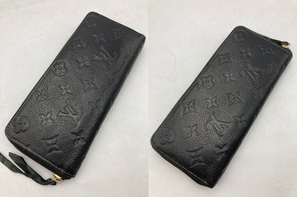 LOUIS VUITTON ルイヴィトン モノグラム アンプラント ポルトフォイユ・クレマンス 長財布 M60171 中古 D4