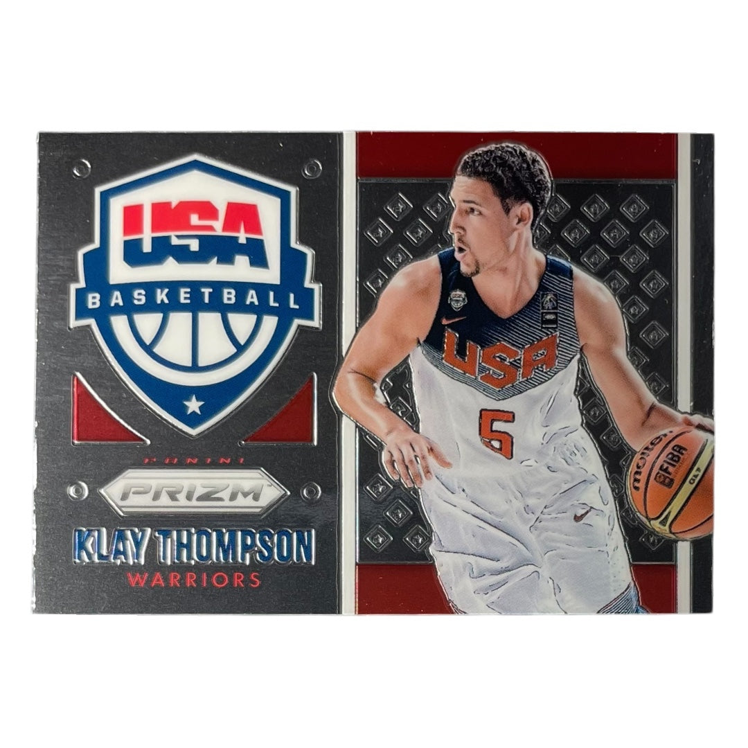 PANINI NBAカード PRIZM KLAY THOMPSON WARRIORS #17 中古 IT2