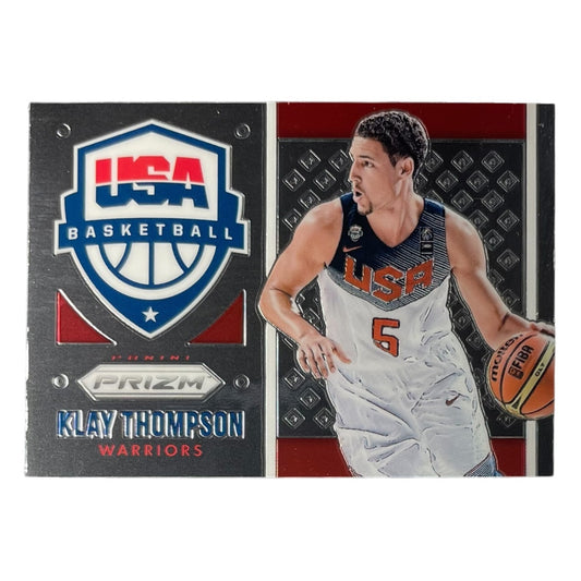 PANINI NBAカード PRIZM KLAY THOMPSON WARRIORS #17 中古 IT2