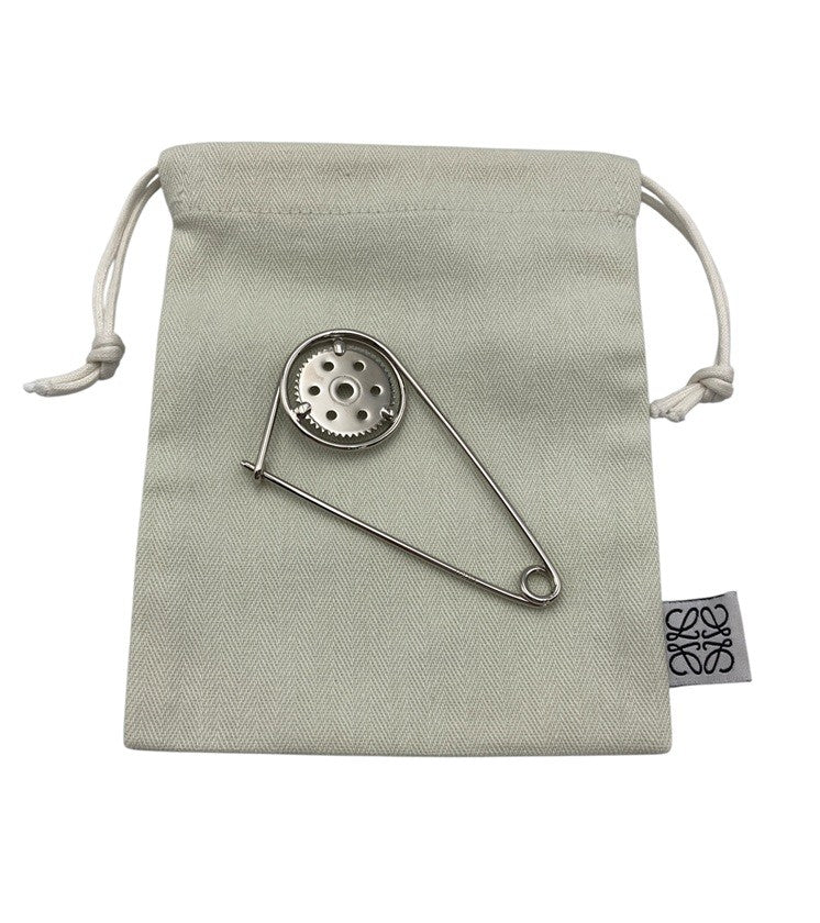 LOEWE ロエベ メカノピン ブローチ バッグチャーム 中古 D4