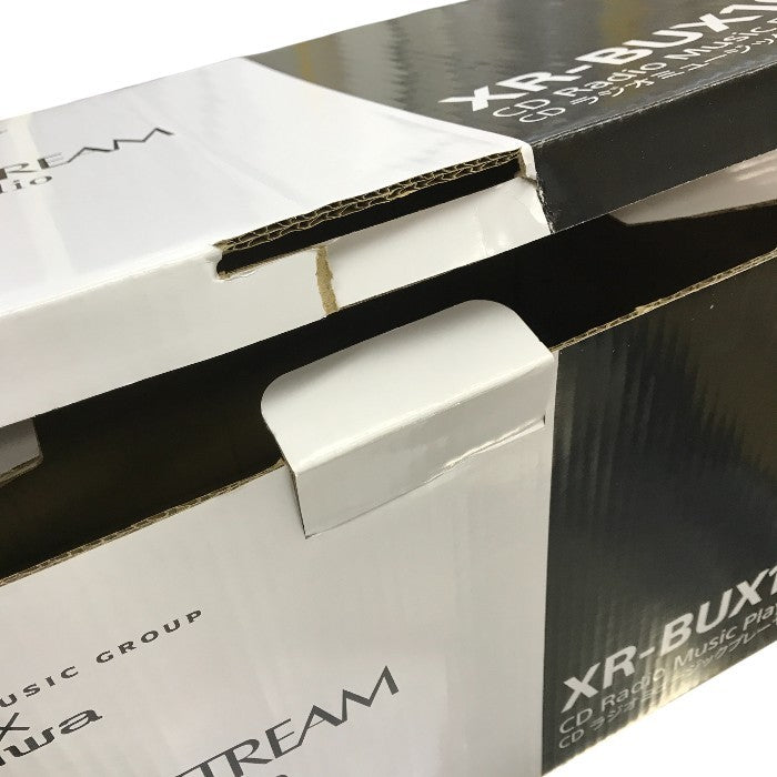 AIWA アイワ ジェットストリームオーディオ CD/ラジオ ミュージックプレーヤー ブラック Bluetooth/AM/FM ユーキャン 100曲内蔵 XR-BUX10 中古 T1