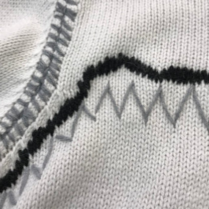 EMPORIO ARMANI エンポリオアルマーニ ニットトップス メンズ アルパカ セーター ハイネック オフホワイト S(180)サイズ 6L1MV8 1M07Z 中古 T1