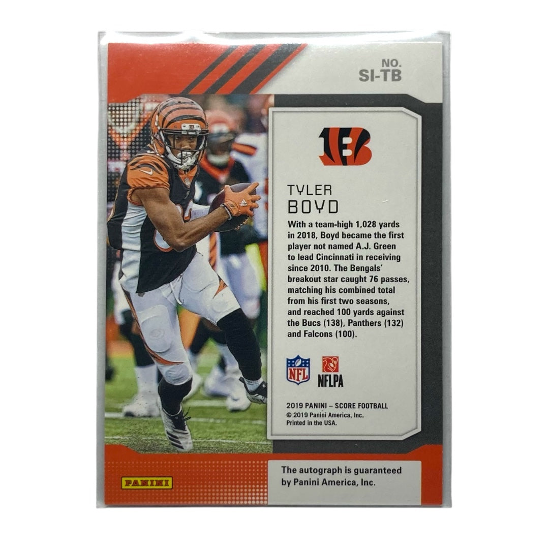 PANINI NFLカード SCORE TYLER BOYD  BENGALS #SI-TB 中古 IT2