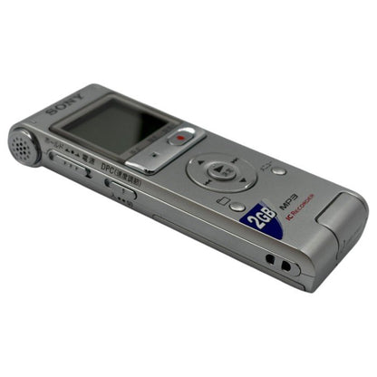 SONY ソニー ステレオICレコーダー 2GB UX200 シルバー ICD-UX200/S 家電製品 ボイスレコーダー MP3 中古 W４