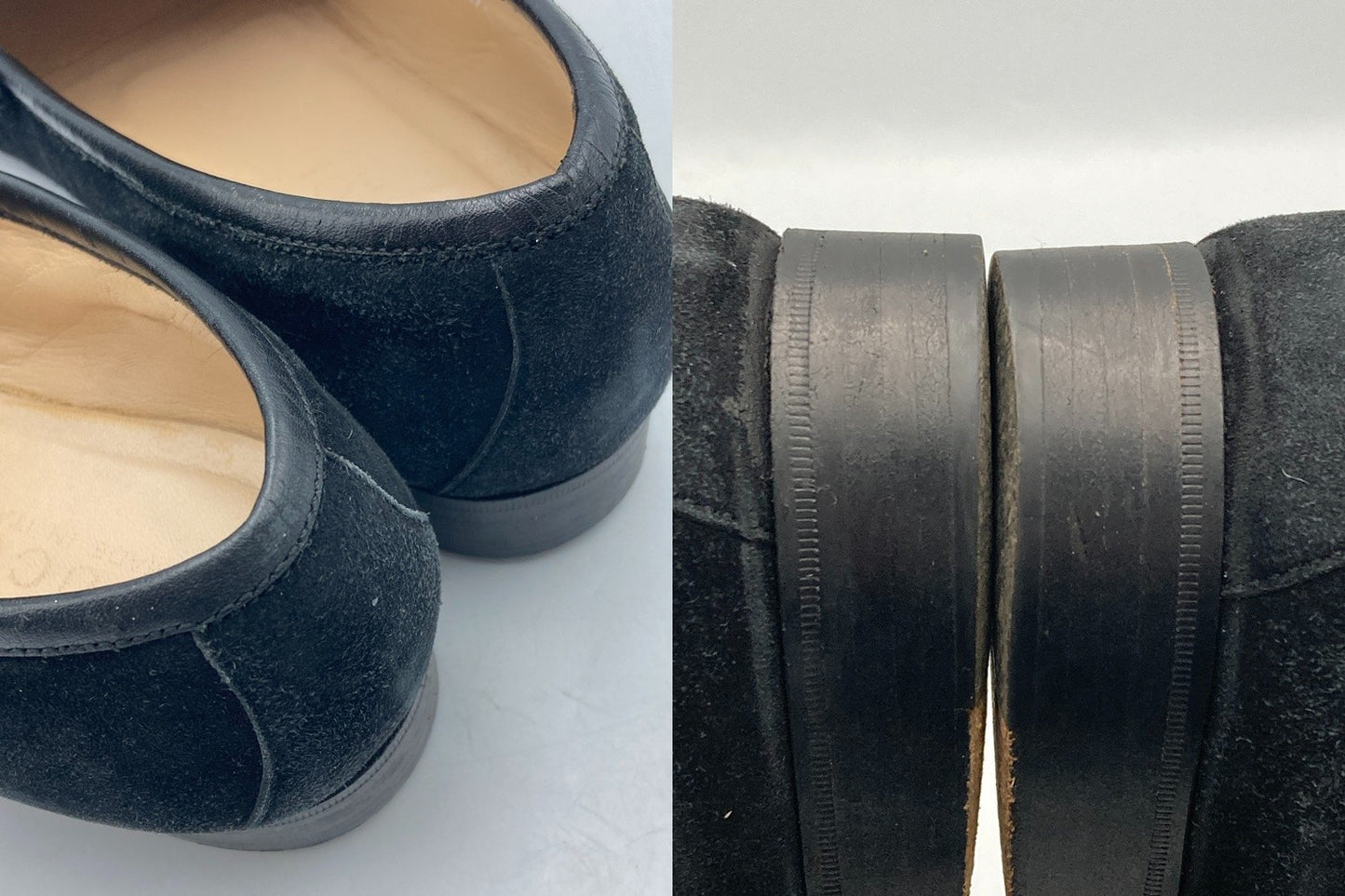 GUCCI グッチ スウェード ホースビットローファー サイズ 8 1/2 レディース 中古 D4