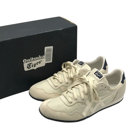 オニツカタイガー SERRANO スニーカー メンズ ローカット セラーノ OATMEAL/CREAM 28.5cm 1183B400-252 中古 T1