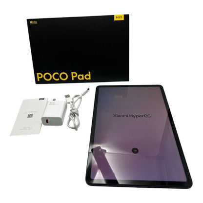 Xiaomi シャオミ POCO Pad 8GB RAM 256GB ROM タブレットコンピューター 2405CPCFBG タブレット 画面大きめ 12.1インチ 動画 中古 W４