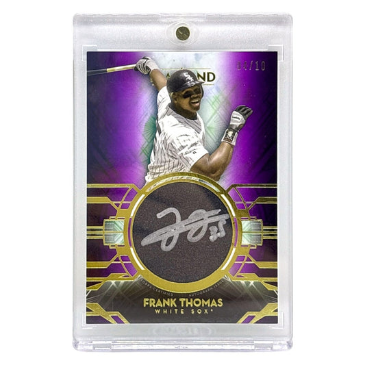 TOPPS MLBカード DIAMOND ICONS SILVER INK FRANK THOMAS CHICAGO WHITE SOX /10 #SI-FTH 中古 IT1