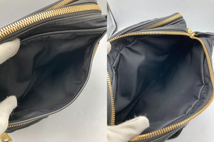 HUNTING WORLD ハンティングワールド ナイロン レザー ショルダーバッグ 中古 D4