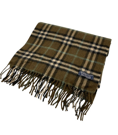 Burberrys バーバリーズ カシミヤ100％ マフラー イングランド製 中古 D4