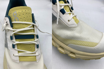 On Cloudvista オン クラウドビスタ ランニングシューズ Ivory/Endive サイズ27.5cm メンズ 中古 D4