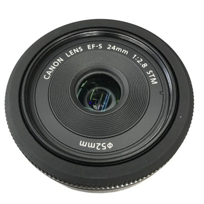 Canon キャノン EF-S 24mm F2.8 STM 中古 Y1