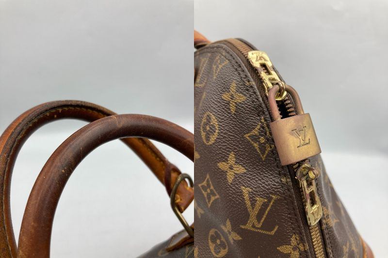 Louis Vuitton ルイヴィトン モノグラム アルマ M51130 ハンドバッグ 中古 D4