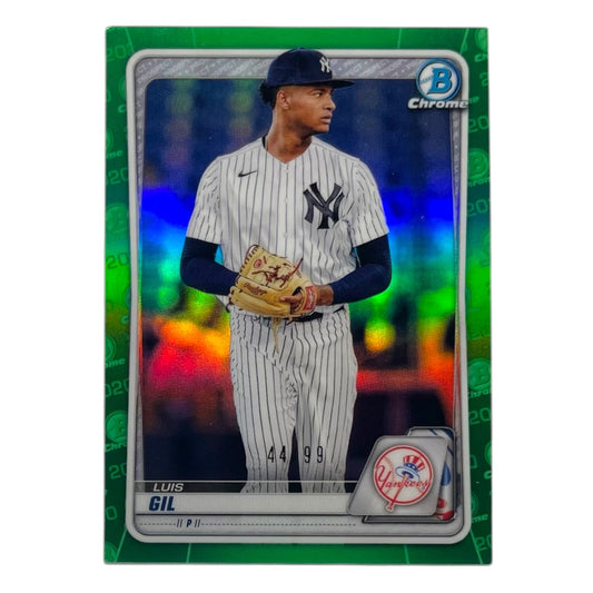 TOPPS MLBカード BOWMAN CHROME LUIS GIL NEW YORK YANKEES /99 #BD-132 中古 IT2