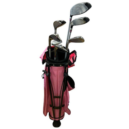 ヨネックス EZONE Jr ジュニア ゴルフクラブ 7本セット YONEX スポーツ 女の子 ゴルフバッグ 中古 W1