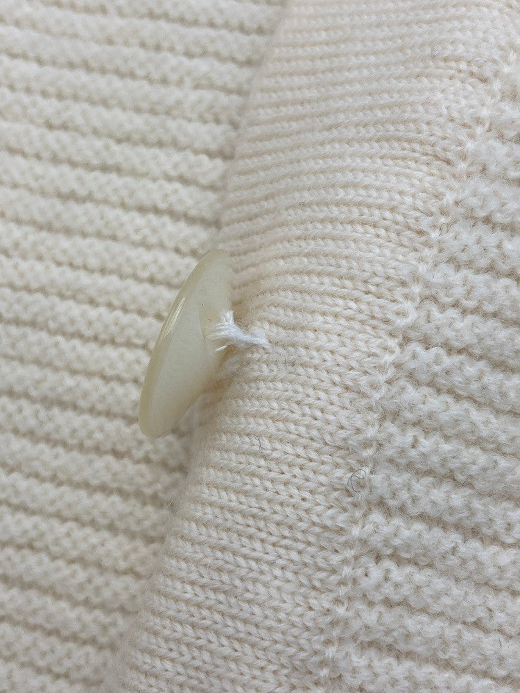 Harrods WHITE LABEL ハロッズ ホワイトレーベル ウール ニットカーディガン 中古 D4