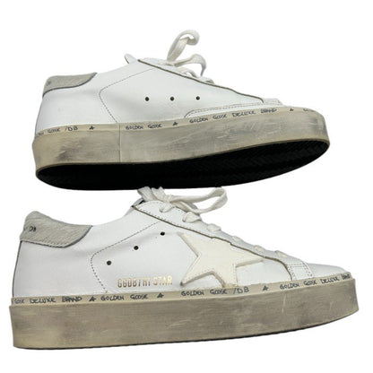 GOLDEN GOOSE ゴールデングース GGDB/HI STAR スニーカー 37(約23cm) 靴 シューズ イタリア製 ファー ブランド 中古 W４