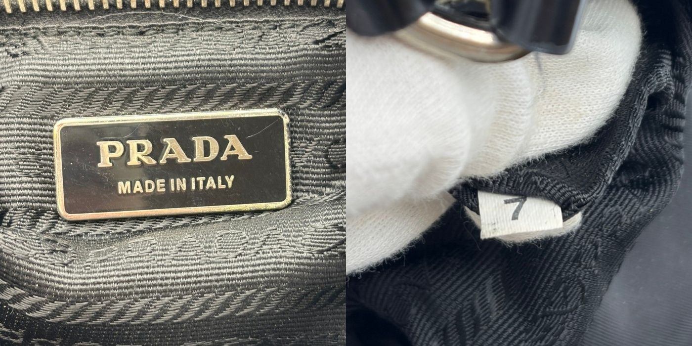PRADA プラダ ナイロン ハンドバッグ 鞄 ブランド レディース おしゃれ 中古 W1