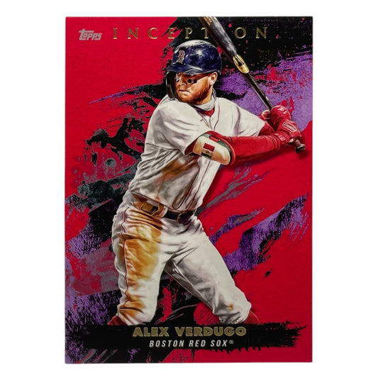 TOPPS MLBカード INCEPTION ALEX VERDUGO BOSTON RED SOX /75 #100 中古 IT2