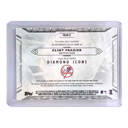 TOPPS MLBカード DIAMOND ICONS CLINT FRAZIER NEW YORK YANKEES /5 #THLAR-CF 中古 IT1