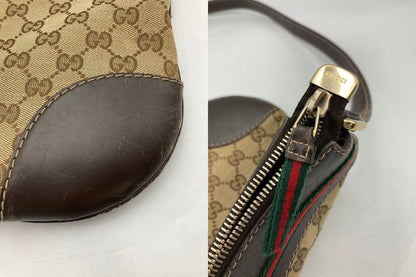 GUCCI グッチ GGキャンバス メイフェア ショルダーバッグ  257065 中古 D4