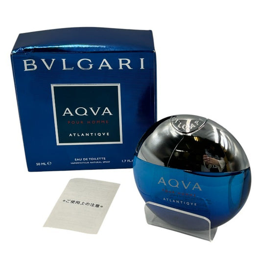 ブルガリ アクア プールオム アトランティック オードトワレ 50mL BVLGARI AQVA ATLANTIQVE 香水 メンズ 中古 W1